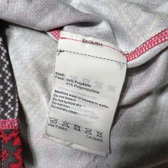 Helly Hansen Women's Holiday Patterned Long Sleeve Base Layer ~ Size Medium - Picture 9 of 9